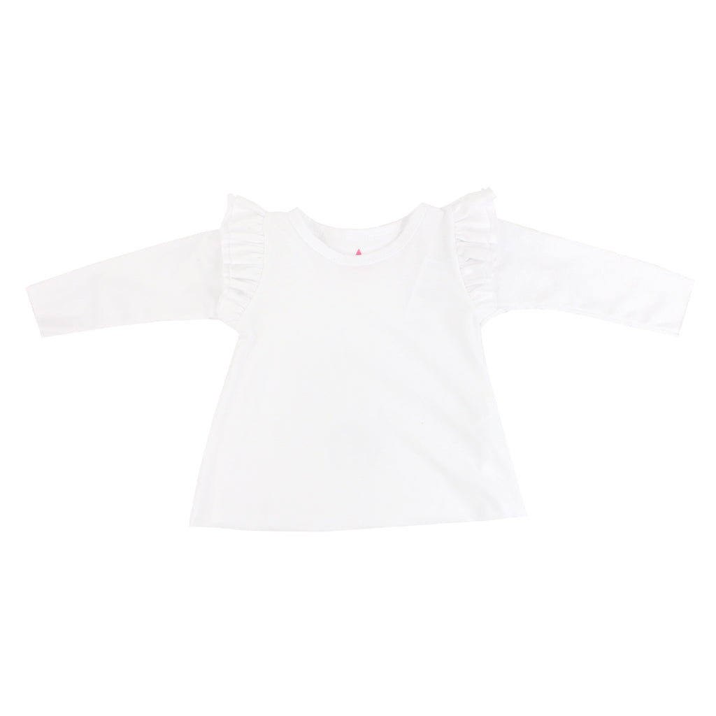 Long Sleeve Triple Ruffle - Denny's