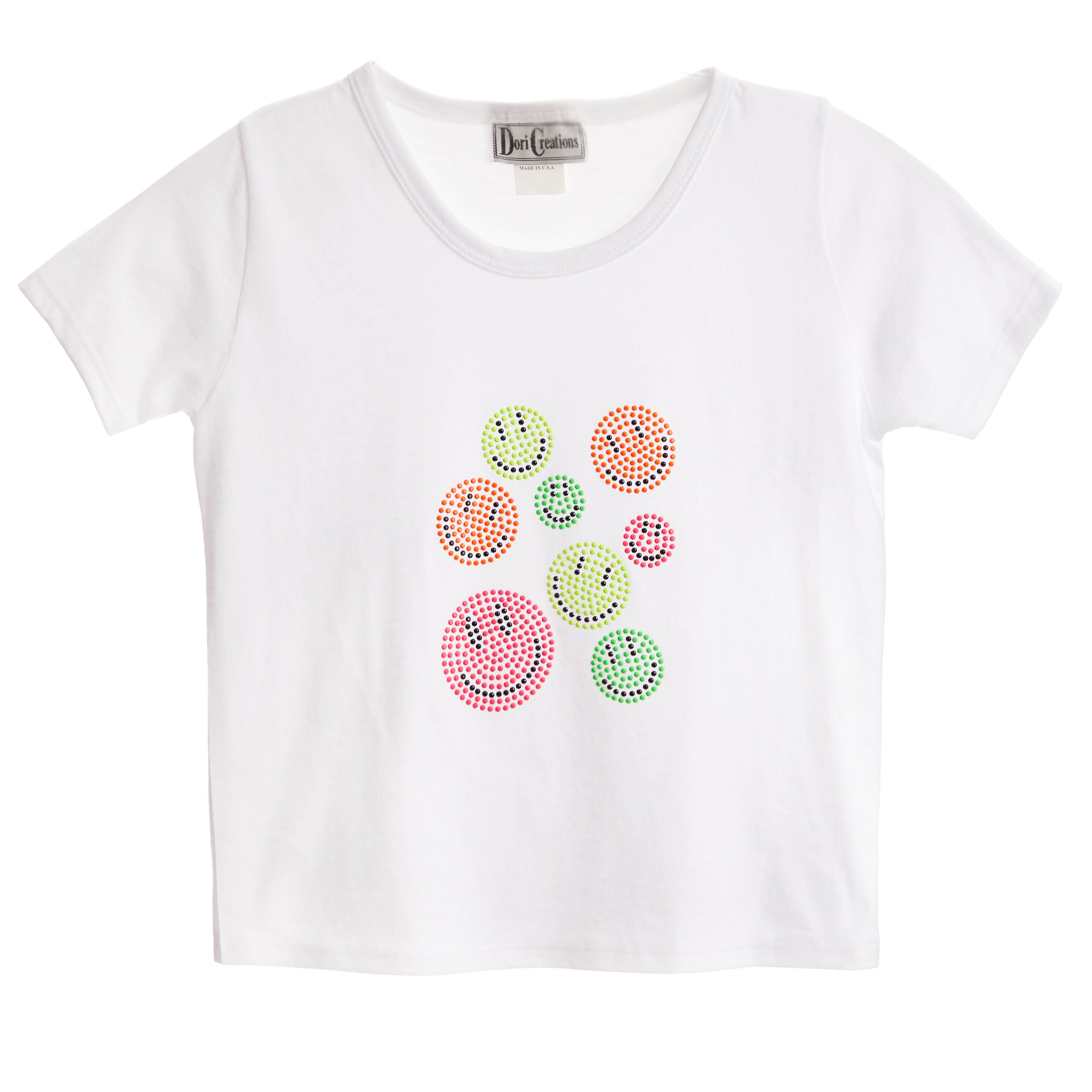 Neon Smiley Crop Top - Denny's