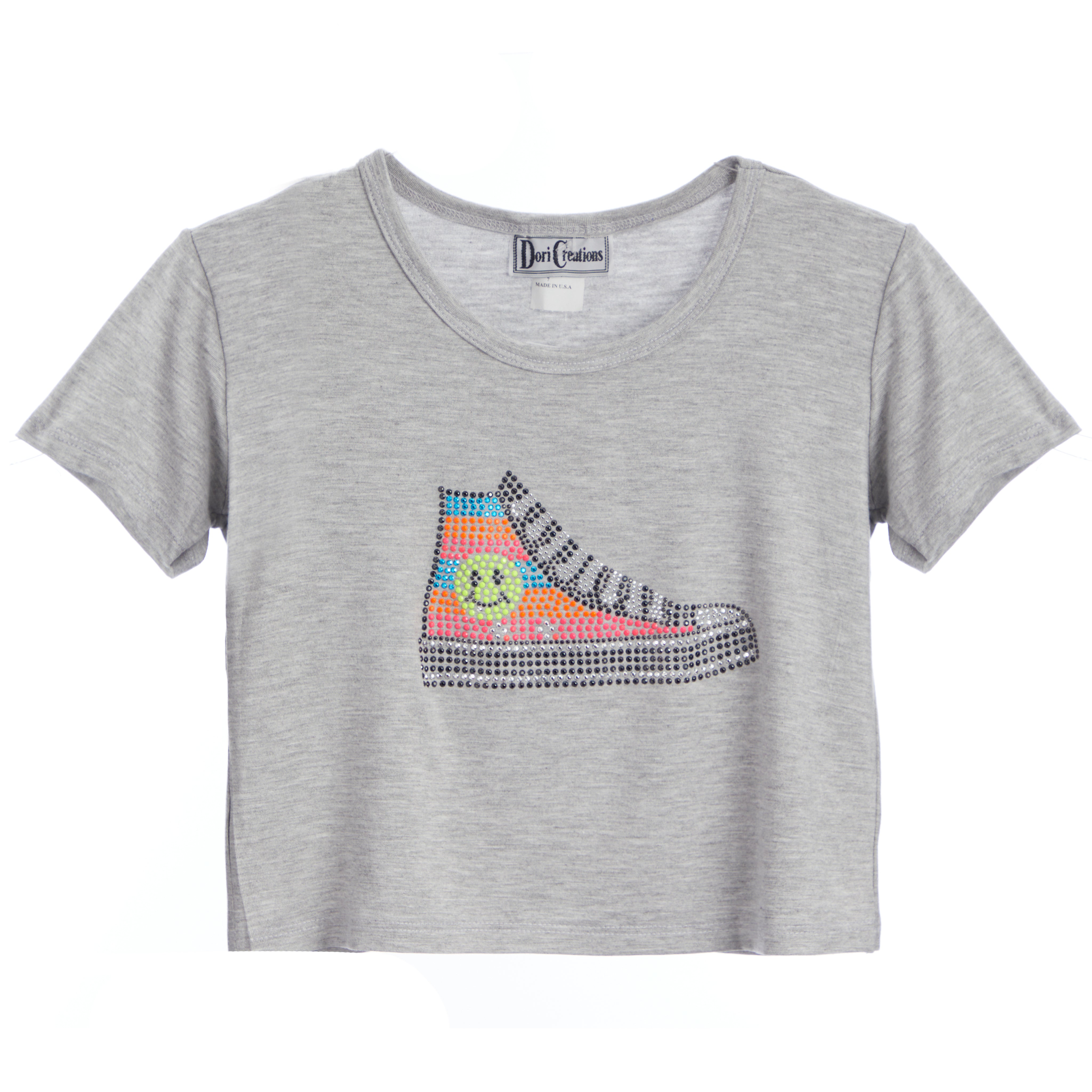 Neon Sneaker Crop Top - Denny's
