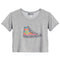 Neon Sneaker Crop Top - Denny's