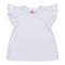 Double Ruffle Shoulder Tee - Denny's