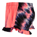 Tie Dye Ruffle Short - Denny's