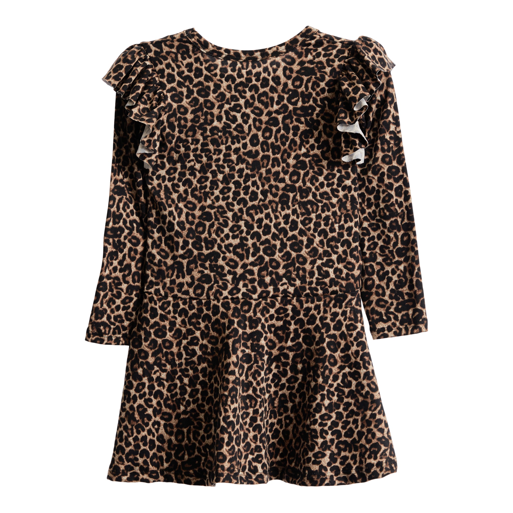 Leopard Ruffle Dress - Denny's