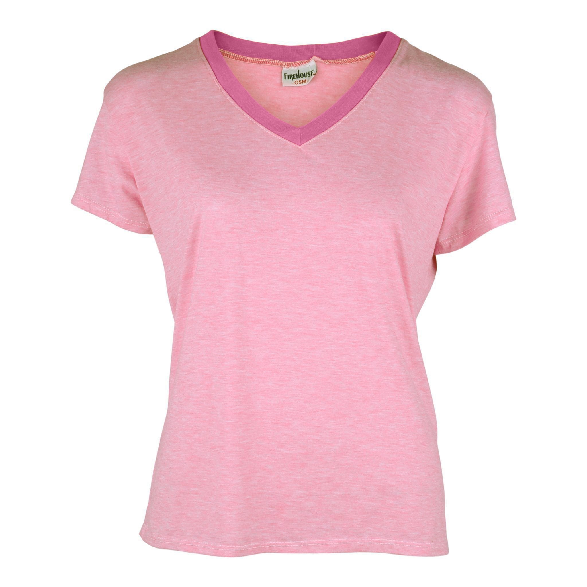 Heathered Short Sleeve Vneck - Denny's