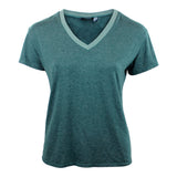 Heathered Short Sleeve Vneck - Denny's