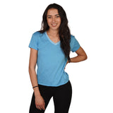 Heathered Short Sleeve Vneck - Denny's
