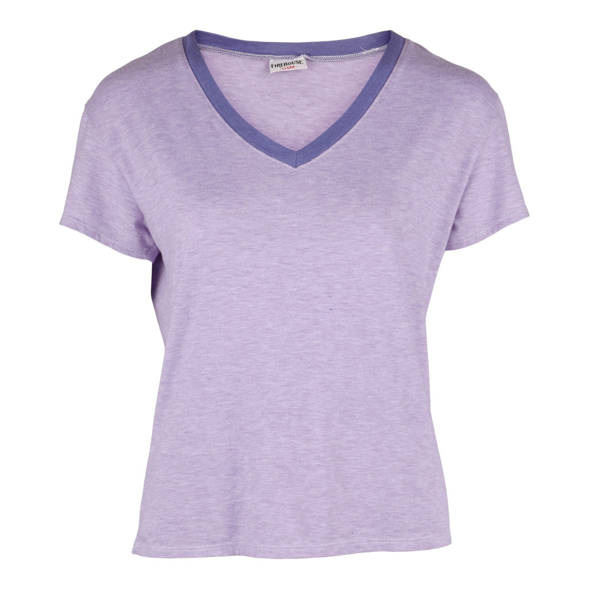 Heathered Short Sleeve Vneck - Denny's