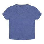 Solid Heathered Vneck Tee - Denny's