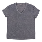 Solid Heathered Vneck Tee - Denny's