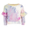 Sweatshirt with Ruffle on Sleeve - Denny's