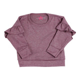 Ruffle Sweatshirt Lavender Hoshi - Denny's