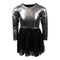 Long Sleeve Dress with Tulle - Denny's