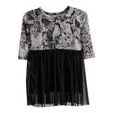 Snake Skin Tulle Dress - Denny's