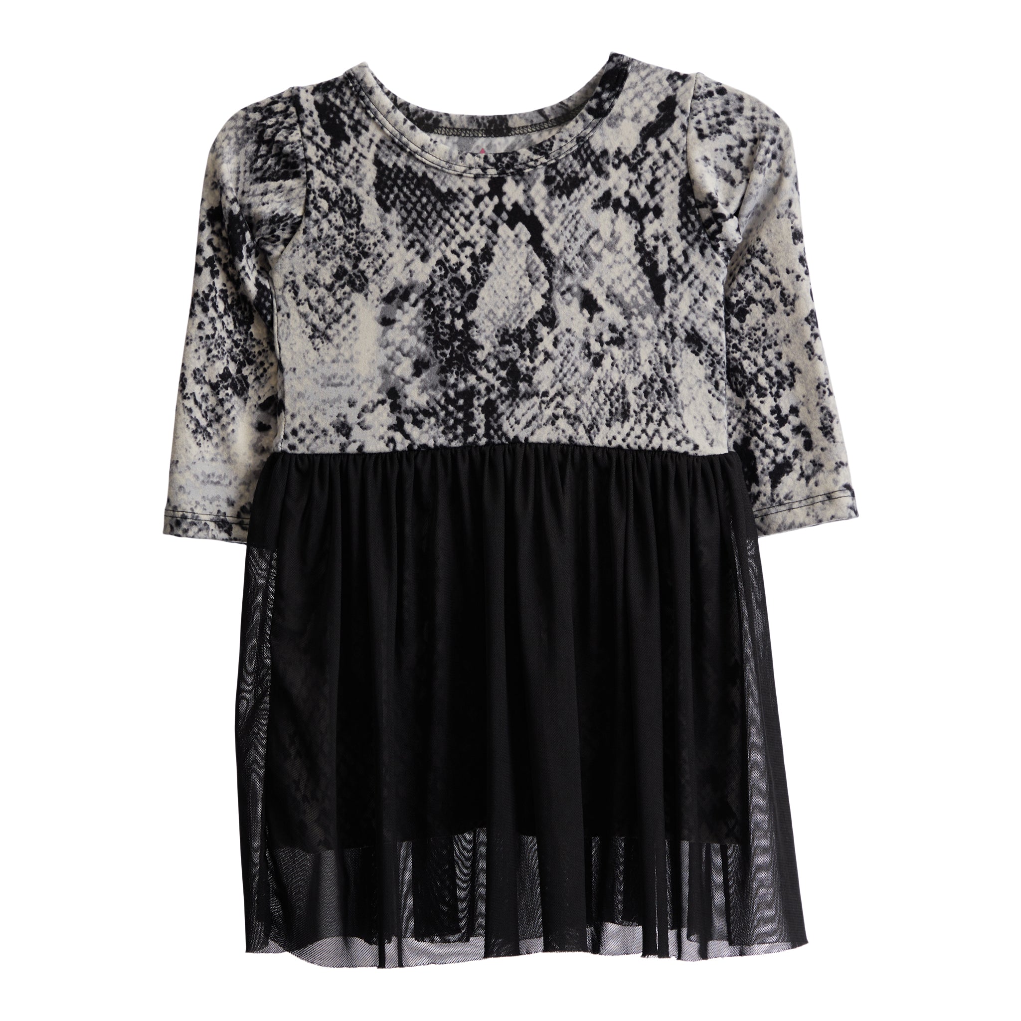 Snake Skin Tulle Dress - Denny's
