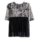 Snake Skin Tulle Dress - Denny's