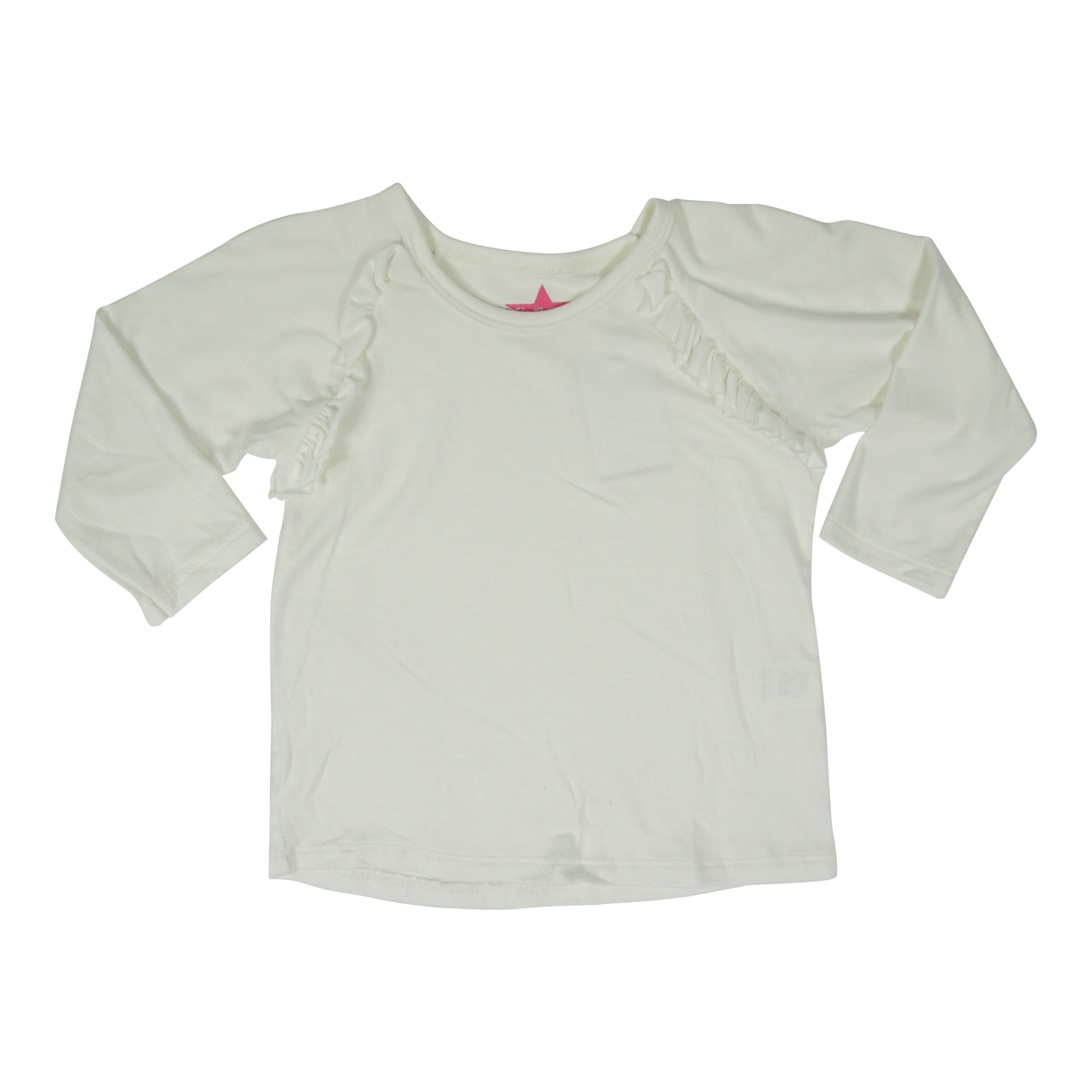 Raglan Ruffle Tee - Denny's