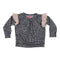 Cheetah Sweatshirt with Pink Mesh Ruffle - Denny's