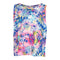Crop Tank Blue / Pink Splatter - Denny's