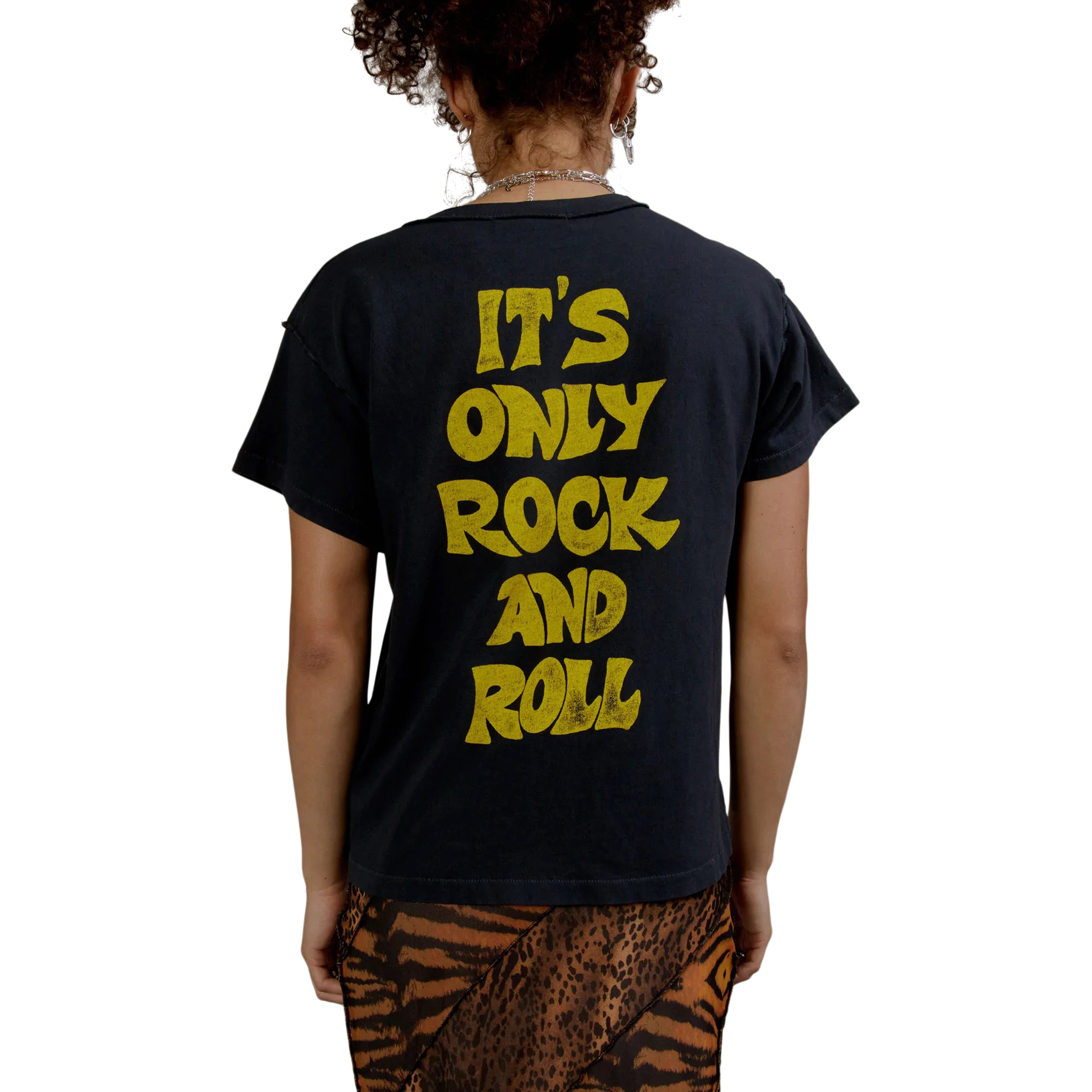 Rolling Stones 78 Reverse Girlfriend Tee - Denny's