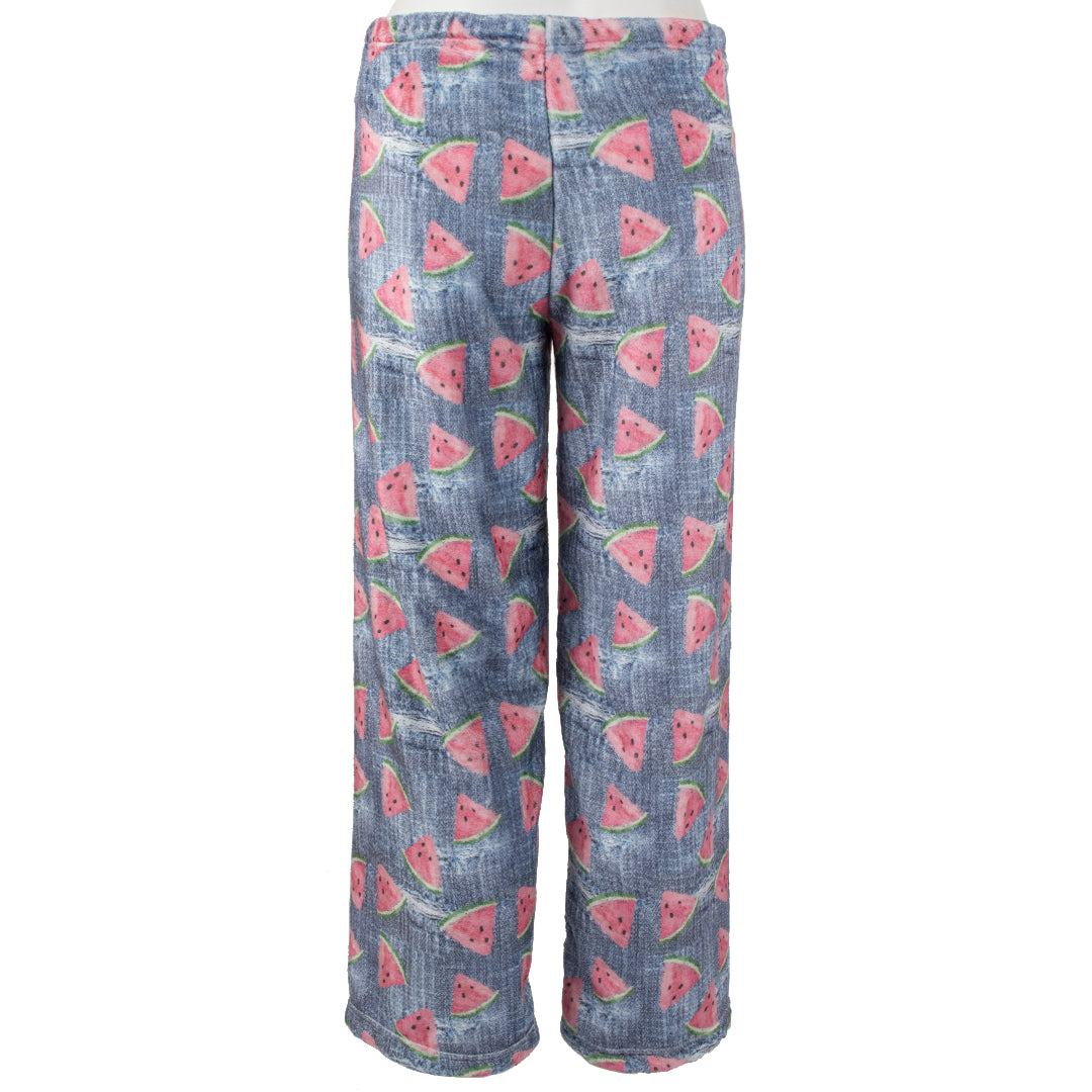 Frayed Denim Watermelon Lounge Pant - Denny's