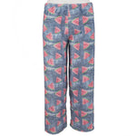 Frayed Denim Watermelon Lounge Pant - Denny's