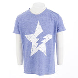 Short Sleeve Tee With Star And Bolt - Denny's