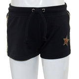 Short with Gold Snap Down Side and Gold Star - Denny's