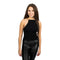 Ribbed High Neck Tank - Denny's