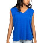 Sleeveless V neck Tank - Denny's