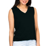 Sleeveless V neck Tank - Denny's