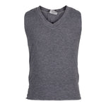 V-Neck Side Slit Tank - Denny's