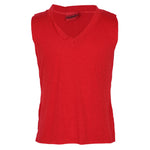 V-Neck Side Slit Tank - Denny's
