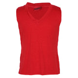 V-Neck Side Slit Tank - Denny's