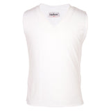 V-Neck Side Slit Tank - Denny's