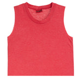 Sleeveless Crop Tank - Denny's