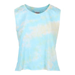 Banana Turq Cloud Tie Dye Crop Tank - Denny's
