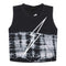 White Bolt Dip Dye Tank - Denny's