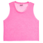 Sleeveless Crop Tank - Denny's