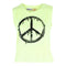 Peace Sign Crop Tank - Denny's