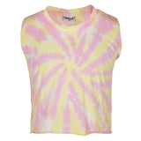 Crop Tank Pink Yellow Orange - Denny's
