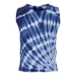 Squirrel Tie Dye Navy Tank - Denny's