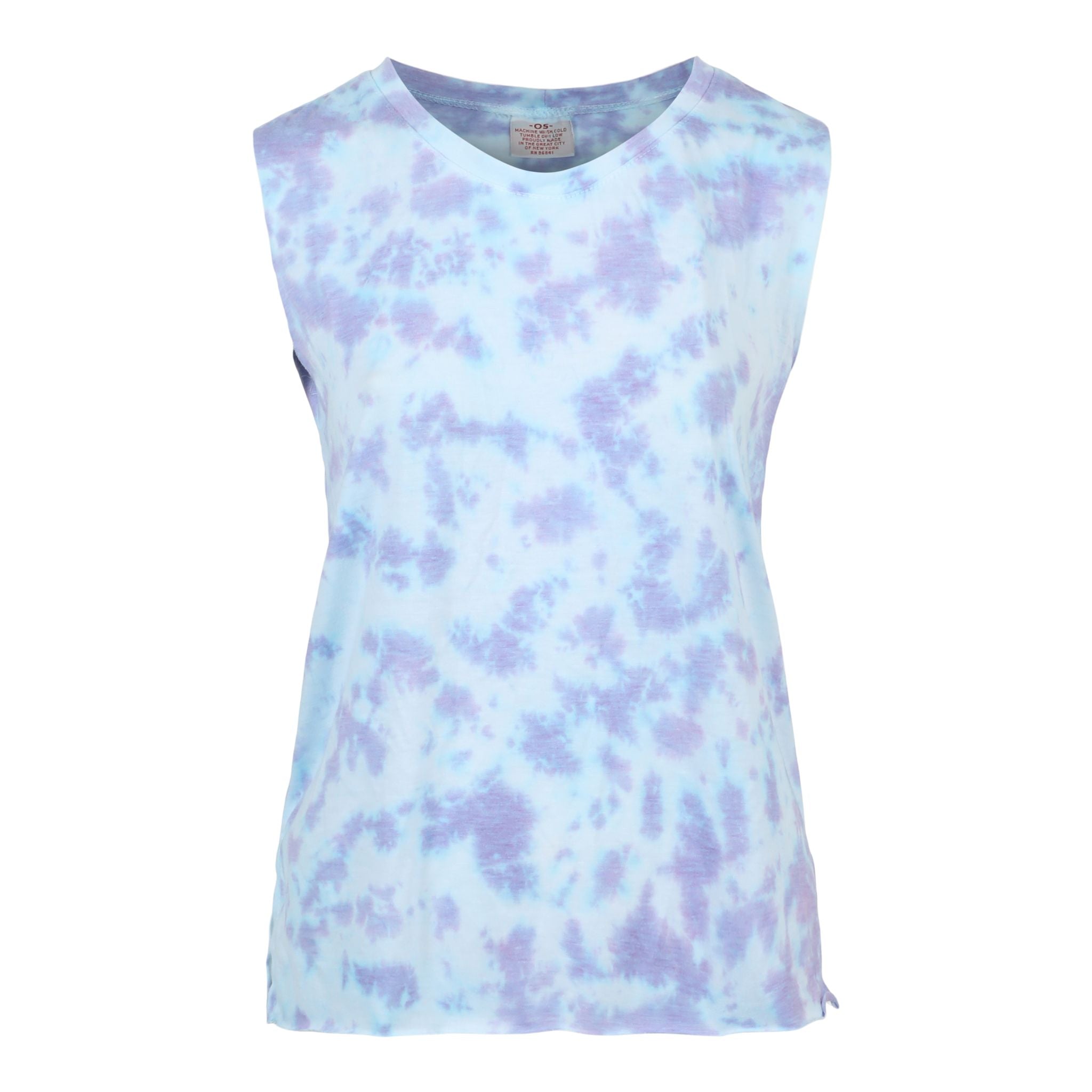 Violet Crush Tie Dye Muscle Tank - Denny's