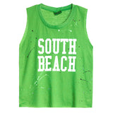 South Beach Splatter Tank - Denny's