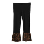 Leopard Bell Bottom Pant - Denny's