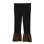 Leopard Bell Bottom Pant - Denny's