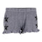 Ruffle Short with Black Star - Denny's