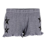Ruffle Short with Black Stars - Denny's
