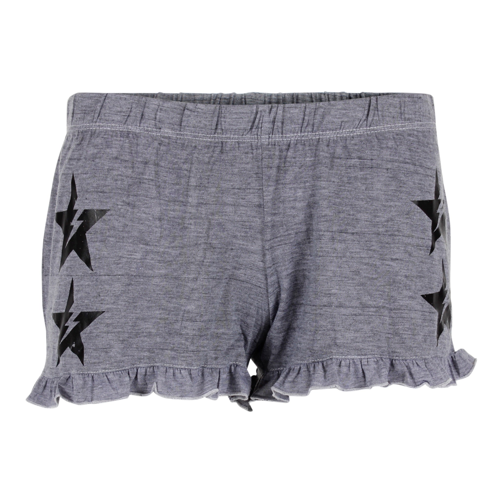 Ruffle Short with Black Stars - Denny's