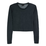 Long Sleeve Crop Top - Denny's