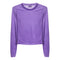 Long Sleeve Solid Crop Tee - Denny's
